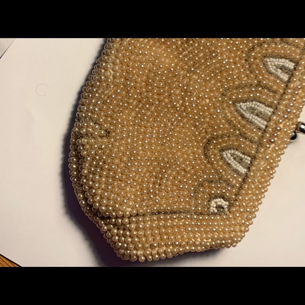 Mid Century Vintage Beaded Evening bag - Picture 8 of 14